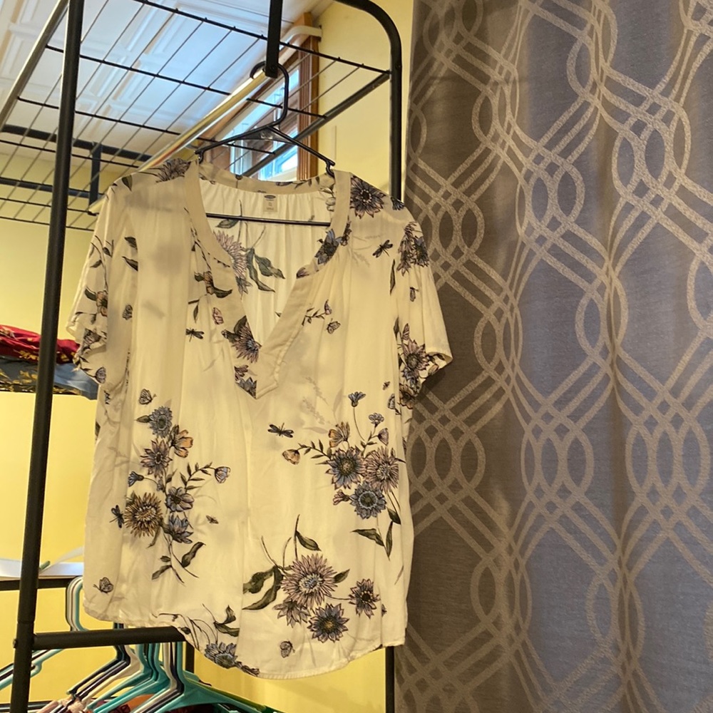 XL Old Navy Floral top